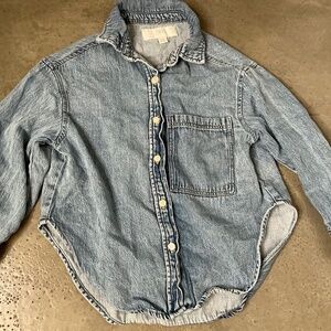 Zara Denim Button Down